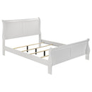 Louis Philippe Sleigh Panel Bed - Michael's Discount Furniture