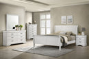 Louis Philippe Sleigh Panel Bed - Michael's Discount Furniture