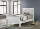 Louis Philippe Sleigh Panel Bed - Michael's Discount Furniture