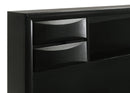 Briana Bookcase Platform Storage Bed - Michael's Discount Furniture