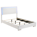 Felicity Panel Bed with LED Lighting - Michael's Discount Furniture