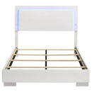 Felicity Panel Bed with LED Lighting - Michael's Discount Furniture
