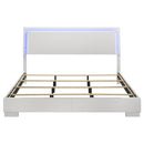 Felicity Panel Bed with LED Lighting - Michael's Discount Furniture