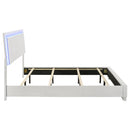 Felicity Panel Bed with LED Lighting - Michael's Discount Furniture