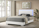 Felicity Panel Bed with LED Lighting - Michael's Discount Furniture
