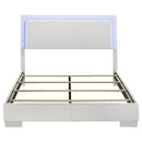 Felicity Panel Bed with LED Lighting - Michael's Discount Furniture