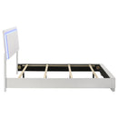 Felicity Panel Bed with LED Lighting - Michael's Discount Furniture