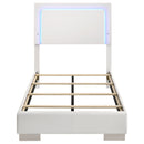 Felicity Panel Bed with LED Lighting - Michael's Discount Furniture