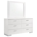 Felicity Dresser with Mirror - Michael's Discount Furniture