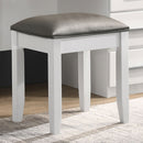 Felicity Makeup Vanity Stool - Michael's Discount Furniture