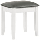 Felicity Makeup Vanity Stool - Michael's Discount Furniture