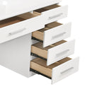 Felicity Makeup Vanity Table with LED Mirror - Michael's Discount Furniture