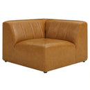 Bartlett Vegan Leather Corner Chair