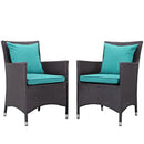 Convene 2 Piece Outdoor Patio Dining Set