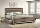 Kauffman Panel Platform Storage Bed - Michael's Discount Furniture