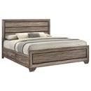 Kauffman Panel Platform Storage Bed - Michael's Discount Furniture
