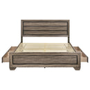 Kauffman Panel Platform Storage Bed - Michael's Discount Furniture