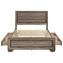 Kauffman Panel Platform Storage Bed - Michael's Discount Furniture