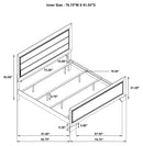 Kauffman Panel Bed - Michael's Discount Furniture