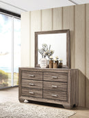 Kauffman Dresser with Mirror - Michael's Discount Furniture