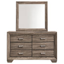 Kauffman Dresser with Mirror - Michael's Discount Furniture
