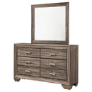 Kauffman Dresser with Mirror - Michael's Discount Furniture