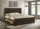 Kauffman Panel Platform Storage Bed - Michael's Discount Furniture