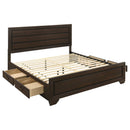 Kauffman Panel Platform Storage Bed - Michael's Discount Furniture