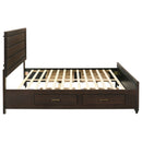Kauffman Panel Platform Storage Bed - Michael's Discount Furniture