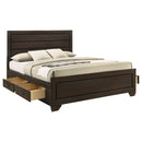 Kauffman Panel Platform Storage Bed - Michael's Discount Furniture