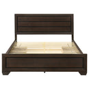 Kauffman Panel Platform Storage Bed - Michael's Discount Furniture
