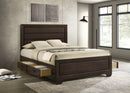 Kauffman Panel Platform Storage Bed - Michael's Discount Furniture