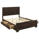 Kauffman Panel Platform Storage Bed - Michael's Discount Furniture