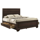 Kauffman Panel Platform Storage Bed - Michael's Discount Furniture