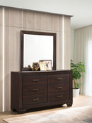 Kauffman Dresser with Mirror - Michael's Discount Furniture