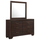 Kauffman Dresser with Mirror - Michael's Discount Furniture