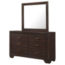 Kauffman Dresser with Mirror - Michael's Discount Furniture