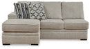 Calnita Sectional with Chaise - Michael's Discount Furniture