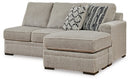 Calnita Sectional with Chaise - Michael's Discount Furniture