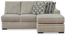 Calnita Sectional with Chaise - Michael's Discount Furniture