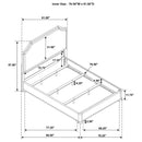 Garland Panel Bed - Michael's Discount Furniture