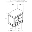 Garland Nightstand - Michael's Discount Furniture