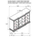 Garland Dresser - Michael's Discount Furniture