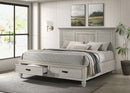 Franco Panel Platform Storage Bed - Michael's Discount Furniture