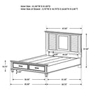 Franco Panel Platform Storage Bed - Michael's Discount Furniture