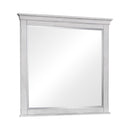 Franco Rectangular Dresser Mirror Antique White - Michael's Discount Furniture