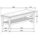 Franco Bedroom Bench - Michael's Discount Furniture