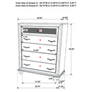 Barzini Chest of Drawers - Michael's Discount Furniture