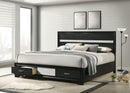 Miranda Panel Platform Storage Bed - Michael's Discount Furniture