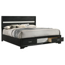Miranda Panel Platform Storage Bed - Michael's Discount Furniture